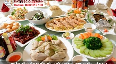Thực đơn tiệc tất niên công ty