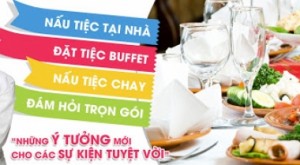 Đặt tiệc tại nhà trọn gói
